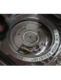 Kwadratowy zegarek męski na bransolecie z mechanizmem widocznym przez dekiel Epos Timeless 3511.152.34.16.30