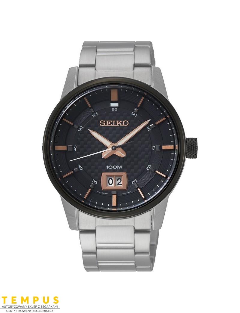Zegarek klasyczny męski Seiko Classic Sur285P1 - Zegarki SEIKO