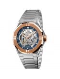 Sportowo elegancki zegarek męski z widocznym mechanizmem Epos Sportive Skeleton 3506.139.34.16.30