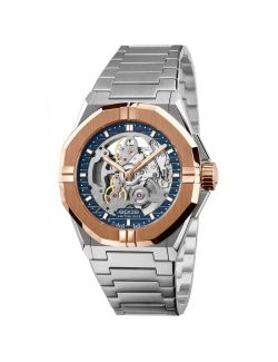 Sportowo elegancki zegarek męski z widocznym mechanizmem Epos Sportive Skeleton 3506.139.34.16.30