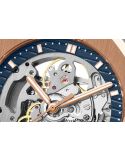 Sportowo elegancki zegarek męski z widocznym mechanizmem Epos Sportive Skeleton 3506.139.34.16.30