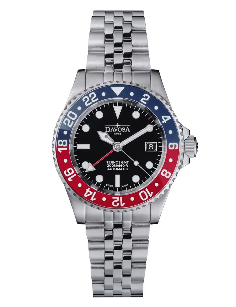 Zegarek Davosa Ternos GMT Automatic 161.563.06 Zegarek Davosa Ternos GMT Automatic 161.563.06