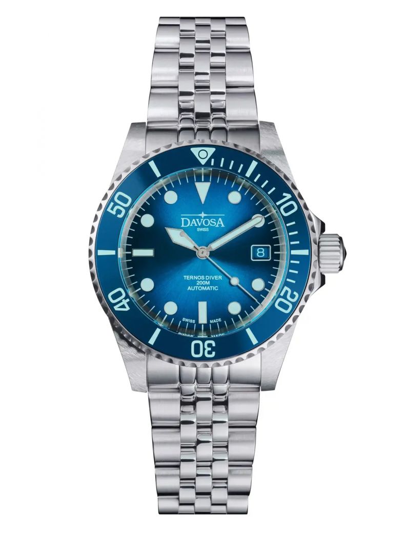 Zegarek Davosa Ternos Diver Blue Lagoon Automatic PentaLink 161.554.04 Zegarek Davosa Ternos Diver Blue Lagoon Automatic PentaLink 161.554.04