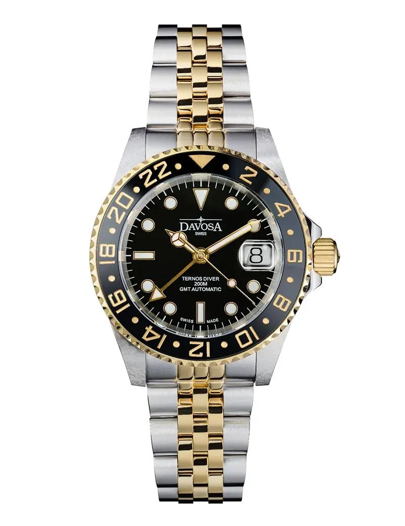 Zegarek Davosa Ternos Ceramic GMT Automatic 161.591.05W Zegarek Davosa Ternos Ceramic GMT Automatic 161.591.05W