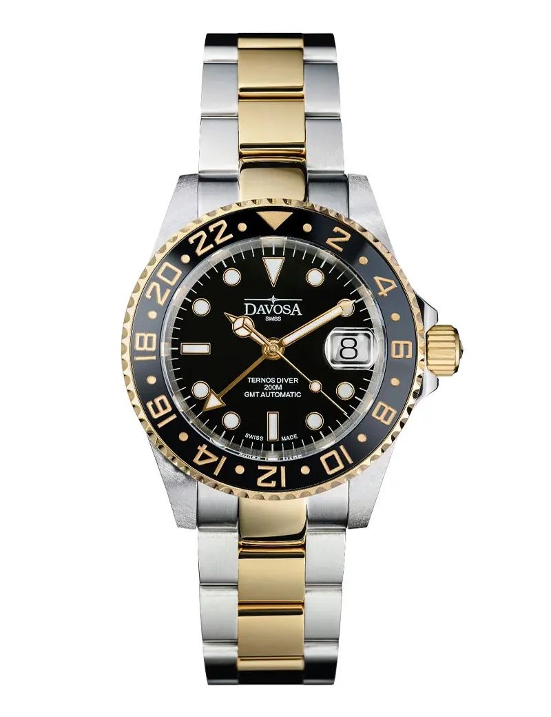 Zegarek Davosa Ternos Ceramic GMT Automatic 161.591.50W Zegarek Davosa Ternos Ceramic GMT Automatic 161.591.50W