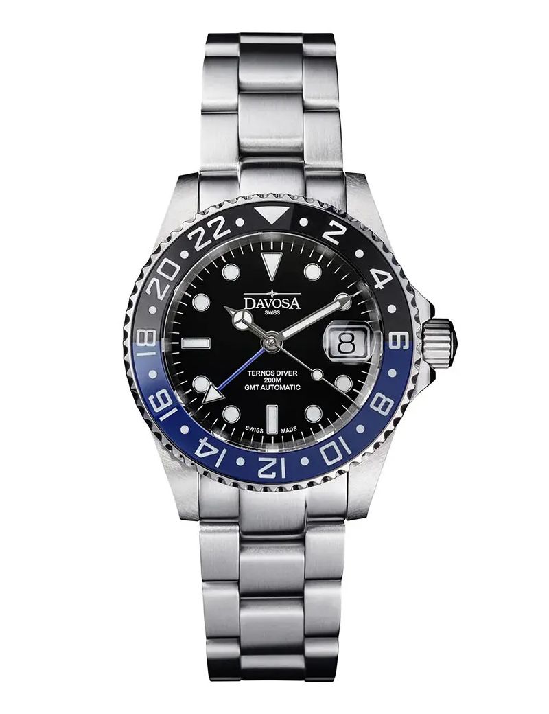 Zegarek Davosa Ternos Ceramic GMT Automatic 161.590.40W Zegarek Davosa Ternos Ceramic GMT Automatic 161.590.40W