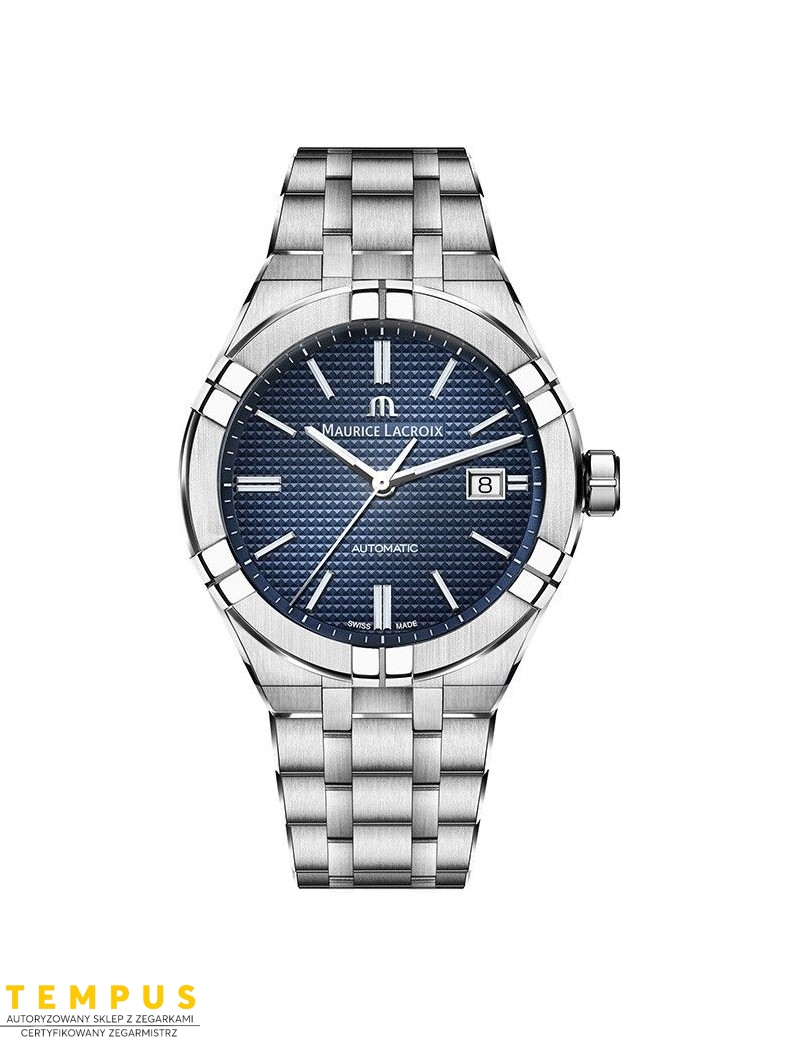 Zegarek casual męski Maurice Lacroix Aikon Automatic AI6008-SS002-430-1 - Zegarki MAURICE LACROIX Zegarek casual męski Maurice Lacroix Aikon Automatic AI6008-SS002-430-1 - Zegarki MAURICE LACROIX