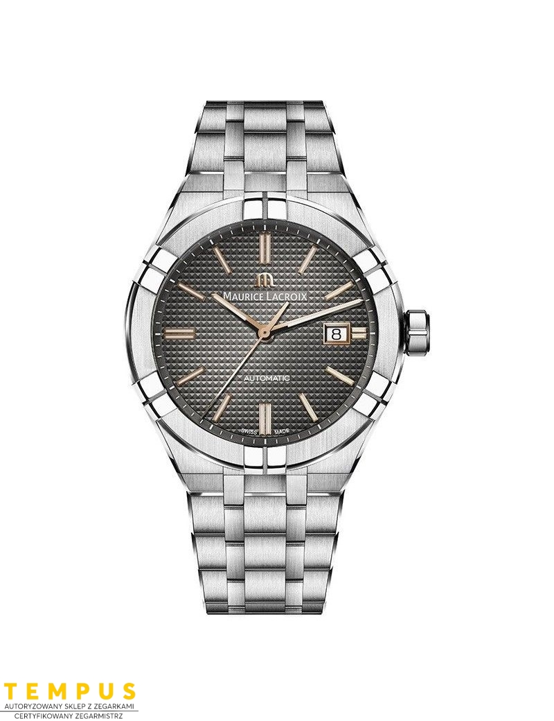 Zegarek casual męski Maurice Lacroix Aikon Automatic AI6008-SS002-331-1 - Zegarki MAURICE LACROIX