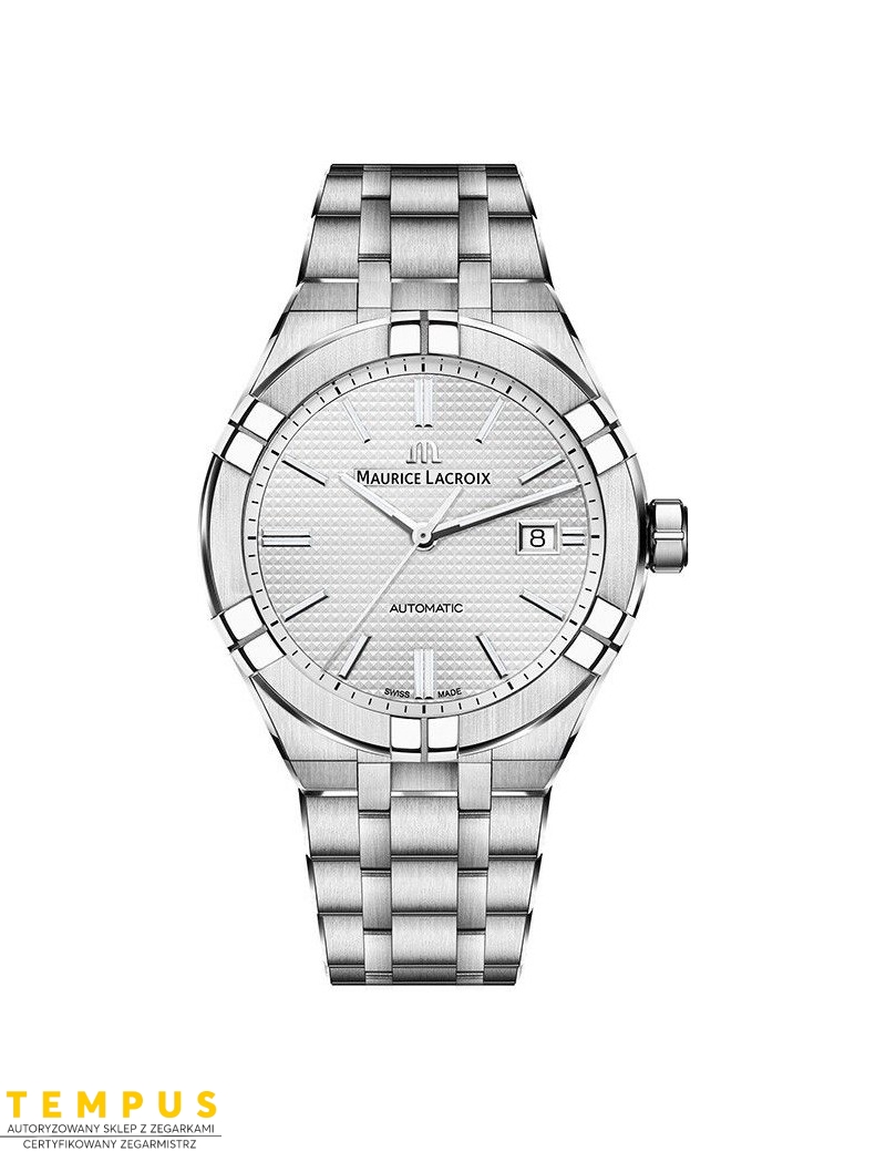 Zegarek casual męski Maurice Lacroix Aikon Automatic AI6008-SS002-130-1 - Zegarki MAURICE LACROIX