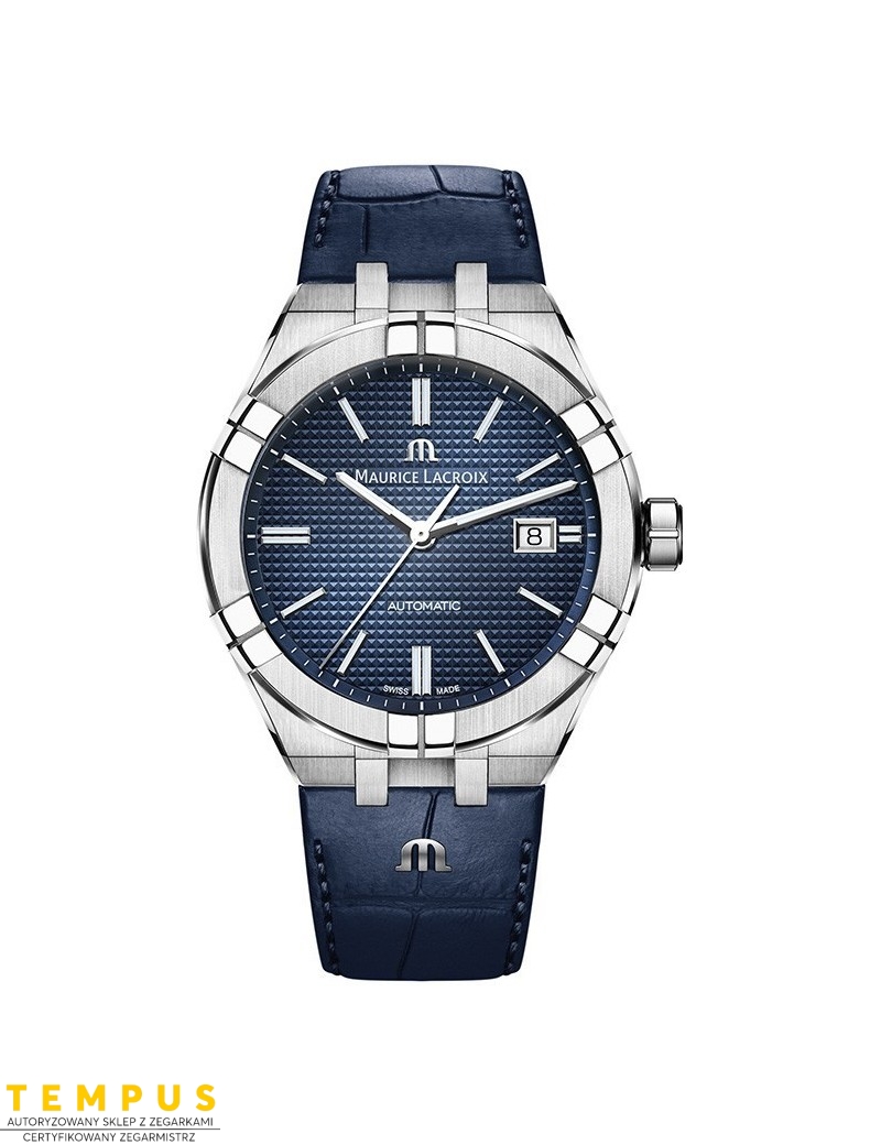 Zegarek casual męski Maurice Lacroix Aikon Automatic AI6008-SS001-430-1 - Zegarki MAURICE LACROIX