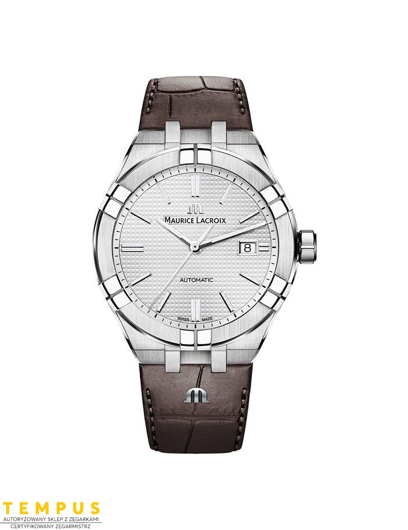 Zegarek casual męski Maurice Lacroix Aikon Automatic AI6008-SS001-130-1 - Zegarki MAURICE LACROIX