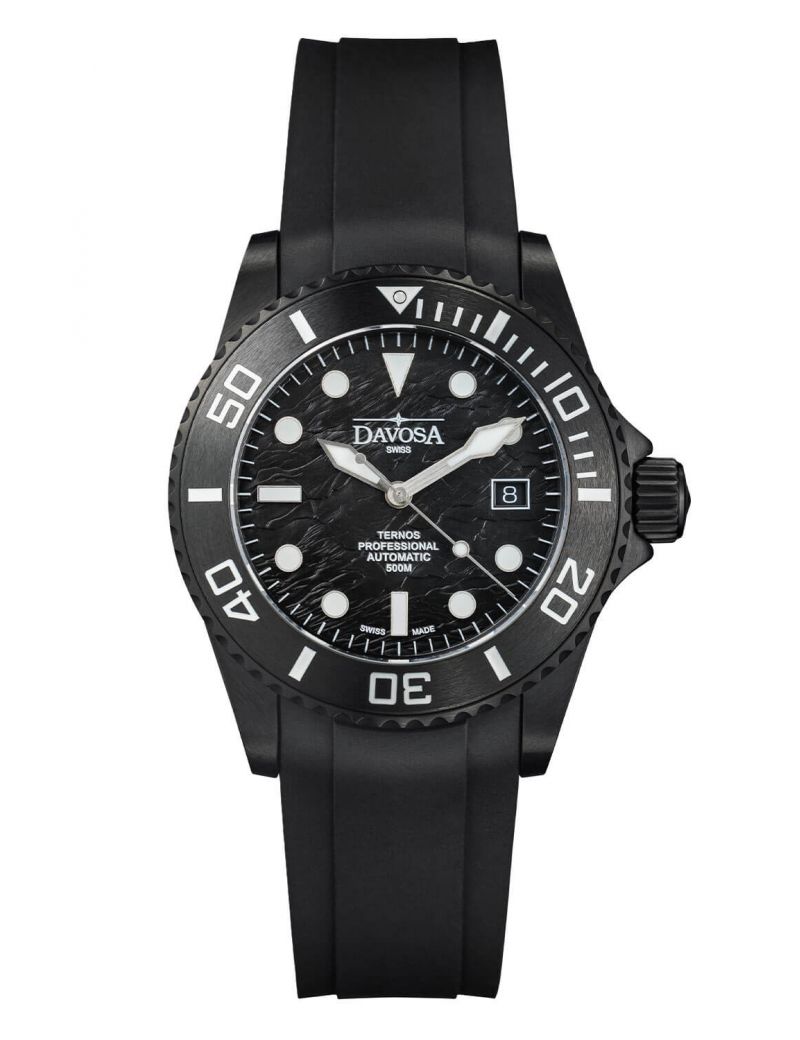 Zegarek Davosa Ternos Professional Black Rock Automatic Limited Edition 161.583.02 Zegarek Davosa Ternos Professional Black Rock Automatic Limited Edition 161.583.02