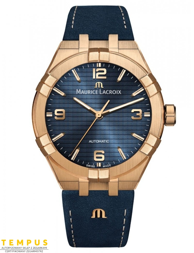 Zegarek casual męski Maurice Lacroix Aikon Bronze Limited Edition AI6008-BRZ01-420-1 - Zegarki MAURICE LACROIX Zegarek casual męski Maurice Lacroix Aikon Bronze Limited Edition AI6008-BRZ01-420-1 - Zegarki MAURICE LACROIX