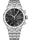 Zegarek casual męski Maurice Lacroix Aikon Automatic Chronograph AI6038-SS002-330-1 - Zegarki MAURICE LACROIX
