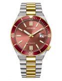 Sportowy zegarek męski na bransolecie Citizen Tsuyosa Shore NJ0234-58X