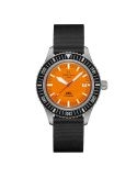 Wodoszczelny zegarek męski z pomarańczową tarczą Certina DS PH200M Powermatic 80 C036.407.11.280.00