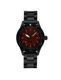 Wodoszczelny zegarek męski z pomarańczową tarczą Certina DS PH200M Powermatic 80 C036.407.11.280.00