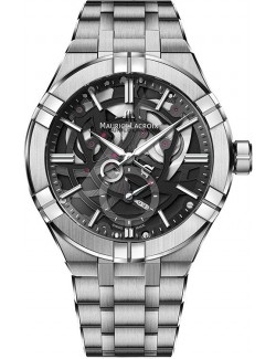 Zegarek casual męski Maurice Lacroix Aikon Automatic Mercury AI6088-SS002-030-1 - Zegarki MAURICE LACROIX