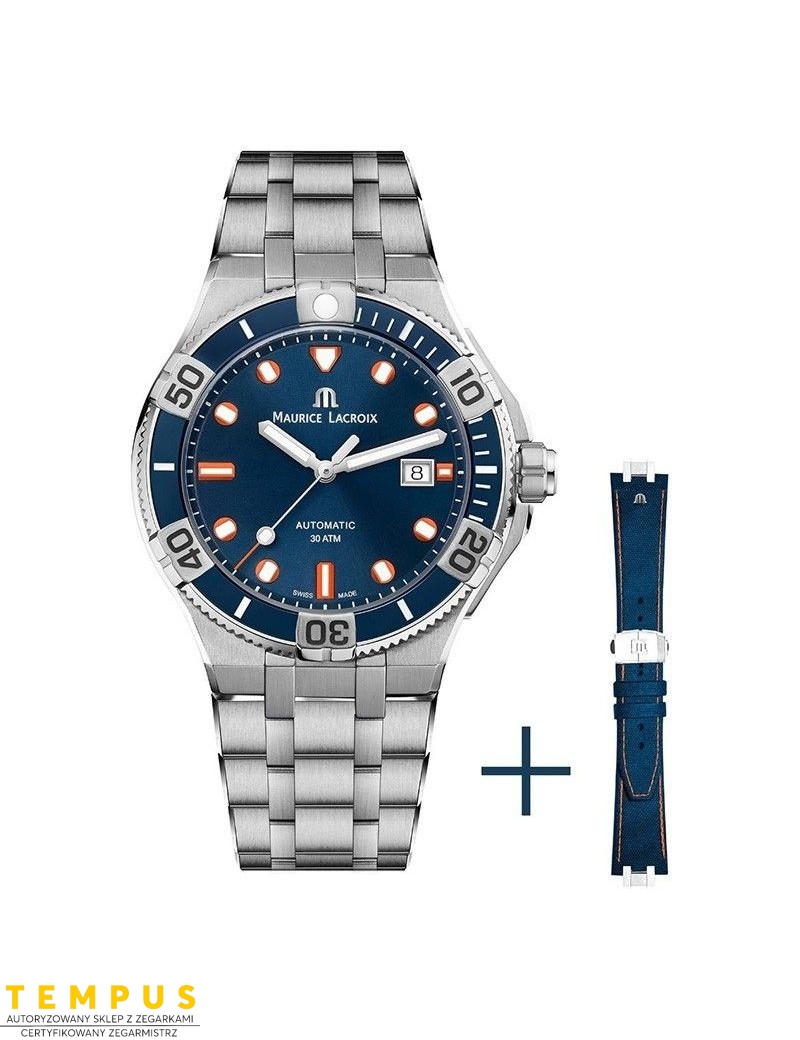Zegarek sportowy męski Maurice Lacroix Aikon Venturer Limited Edition AI6058-SS002-431-1 - Zegarki MAURICE LACROIX Zegarek sportowy męski Maurice Lacroix Aikon Venturer Limited Edition AI6058-SS002-431-1 - Zegarki MAURICE LACROIX