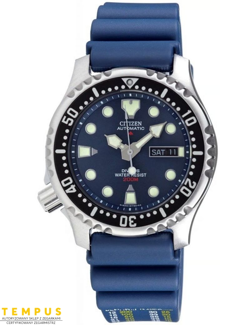 Sportowy zegarek męski do nurkowania Citizen Promaster Marine Diver NY0040-17LE Sportowy zegarek męski do nurkowania Citizen Promaster Marine Diver NY0040-17LE