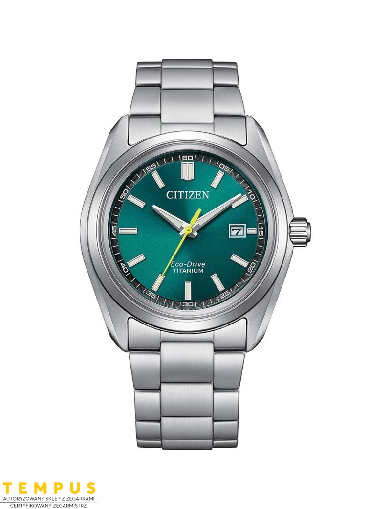 Tytanowy zegarek męski do noszenia na co dzień Citizen Super Titanium Eco-Drive AW1900-50X Ring Solar Tytanowy zegarek męski do noszenia na co dzień Citizen Super Titanium Eco-Drive AW1900-50X Ring Solar