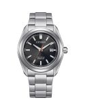 Tytanowy zegarek męski do noszenia na co dzień Citizen Super Titanium Eco-Drive AW1900-50E Ring Solar