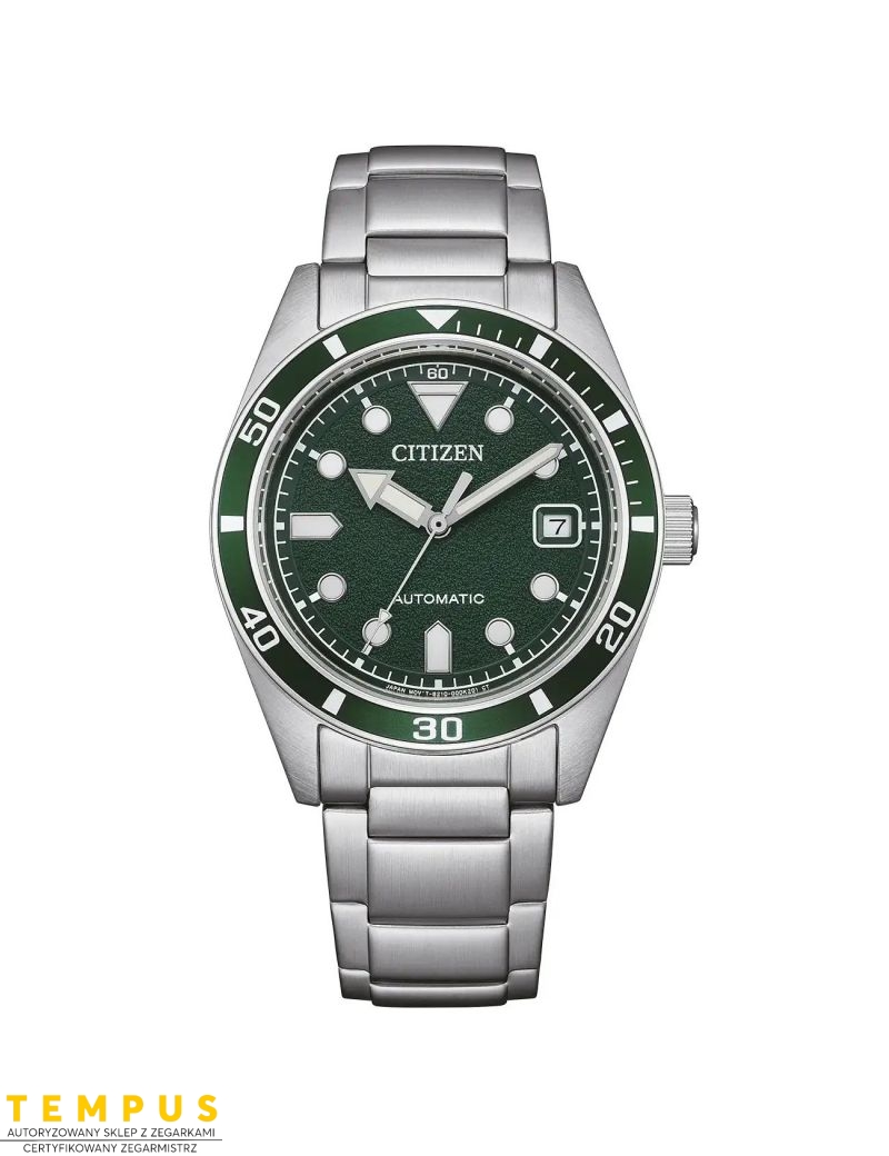 Zegarek automatyczny na bransolecie Citizen Mechanical 38.5 mm Zegarek automatyczny na bransolecie Citizen Mechanical 38.5 mm