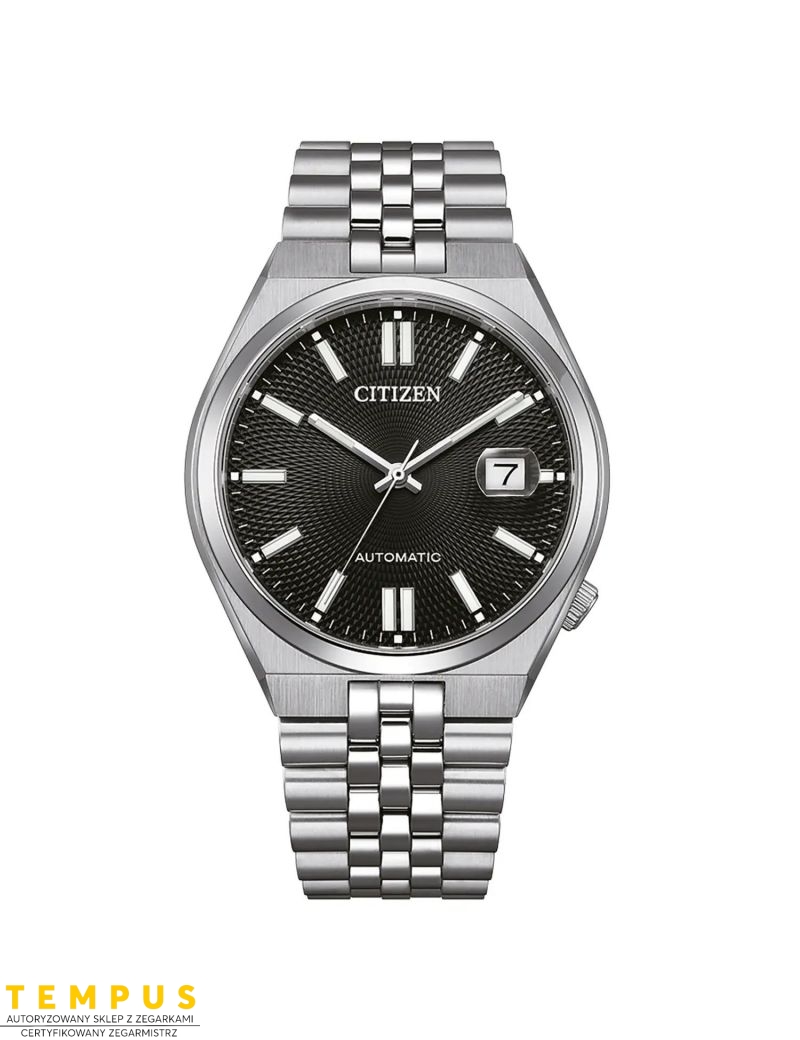 Automatyczny zegarek męski do noszenia na co dzień Citizen Tsuyosa Mechanical 60 NK0020-55E