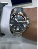 Profesjonalny zegarek do nurkowania głębinowego dla mężczyzn Junghans 1972 Aquaris 27/4668.44 Automatic Diver Set