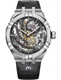 Zegarek casual męski Maurice Lacroix Aikon Automatic Skeleton Manufacture AI6028-SS001-030-1 - Zegarki MAURICE LACROIX