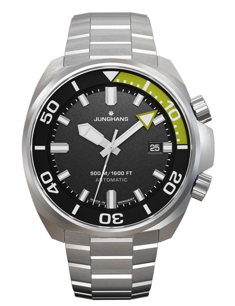 Zegarek męski do nurkowania głębinowego Junghans 1972 Aquaris 27/4267.44 Automatic Diver Set Zegarek męski do nurkowania głębinowego Junghans 1972 Aquaris 27/4267.44 Automatic Diver Set