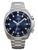 Zegarek męski do nurkowania głębinowego Junghans Aquaris Automatic Diver Blue 27/4660.44