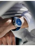 Zegarek męski do nurkowania głębinowego Junghans Aquaris Automatic Diver Blue 27/4660.44