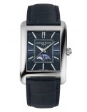 Prostokątny zegarek męski Frederique Constant Classics Carree Moonphase Automatic FC-333N4C6
