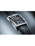 Prostokątny zegarek męski Frederique Constant Classics Carree Moonphase Automatic FC-333N4C6