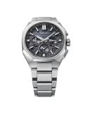 Tytanowy zegarek męski do noszenia na co dzień Seiko Astron GPS Solar Dual Time Chronograph HAB002J1