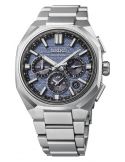 Tytanowy zegarek męski do noszenia na co dzień Seiko Astron GPS Solar Dual Time Chronograph HAB001J1