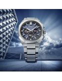 Tytanowy zegarek męski do noszenia na co dzień Seiko Astron GPS Solar Dual Time Chronograph HAB001J1
