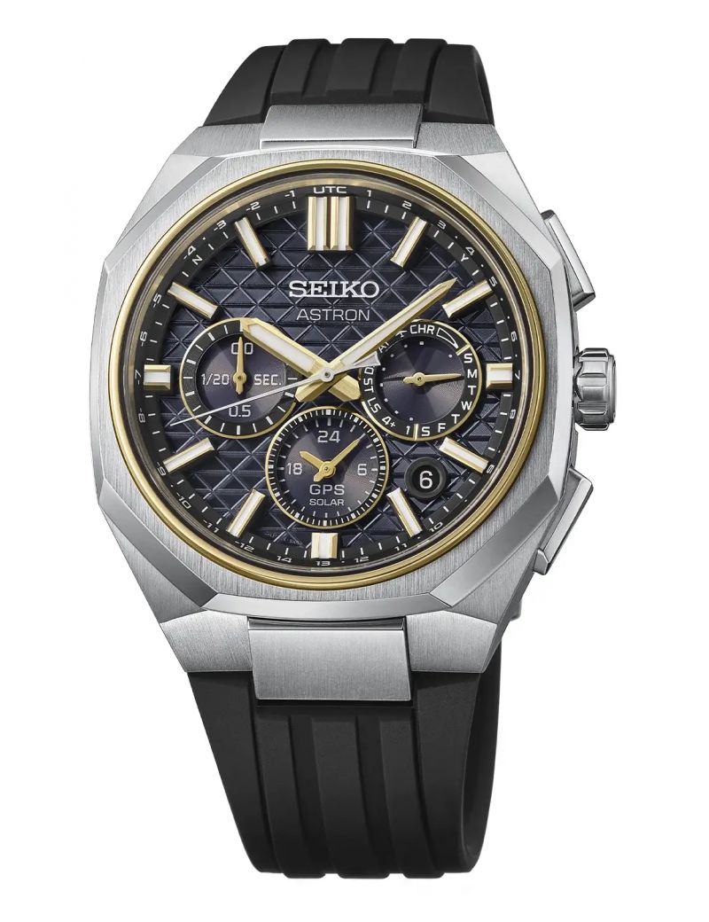 Tytanowy zegarek męski do noszenia na co dzień Seiko Astron GPS Solar Dual Time Chronograph HAB003J1 Tytanowy zegarek męski do noszenia na co dzień Seiko Astron GPS Solar Dual Time Chronograph HAB003J1