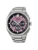 Tytanowy zegarek męski do noszenia na co dzień Seiko Astron GPS Solar Dual Time Chronograph HAB006J1 Limited Edition