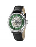 Elegancki zegarek męski z widocznym mechanizmem Epos Timeless Skeleton 3501.13B.20.13.25