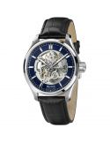Elegancki zegarek męski z widocznym mechanizmem Epos Timeless Skeleton 3501.13B.20.16.25