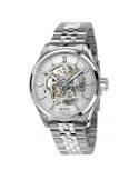 Elegancki zegarek męski z widocznym mechanizmem Epos Timeless Skeleton 3501.13B.20.18.30