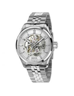 Elegancki zegarek męski z widocznym mechanizmem Epos Timeless Skeleton 3501.13B.20.18.30