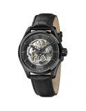 Elegancki zegarek męski z widocznym mechanizmem Epos Timeless Skeleton 3501.13B.25.15.25