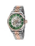 Elegancki zegarek męski z widocznym mechanizmem Epos Timeless Skeleton 3501.13B.34.13.44