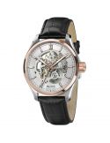 Elegancki zegarek męski z widocznym mechanizmem Epos Timeless Skeleton 3501.13B.34.18.25