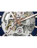 Elegancki zegarek męski z widocznym mechanizmem Epos Timeless Skeleton 3501.13B.34.16.44