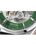Elegancki zegarek męski z widocznym mechanizmem Epos Timeless Skeleton 3501.13B.20.13.25