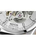 Elegancki zegarek męski z widocznym mechanizmem Epos Timeless Skeleton 3501.13B.20.18.25